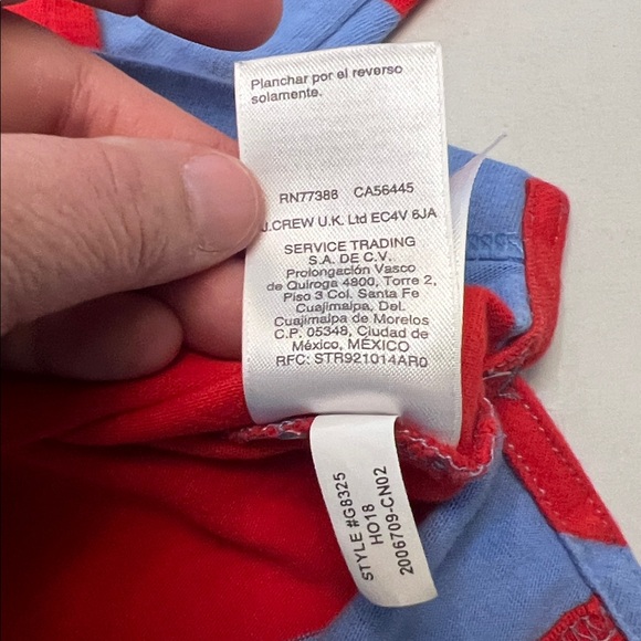 VINTAGE J.CREW ALWAYS STRIPED POLO LONG SLEEVE SHIRT WOMENS SIZE SMALL - Picture 10 of 13